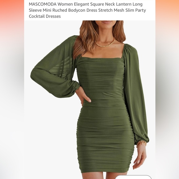 Dresses & Skirts - Ruched Mini Dress